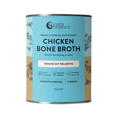 Nutra Organics Bone Broth Chicken Homestyle Original 125g
